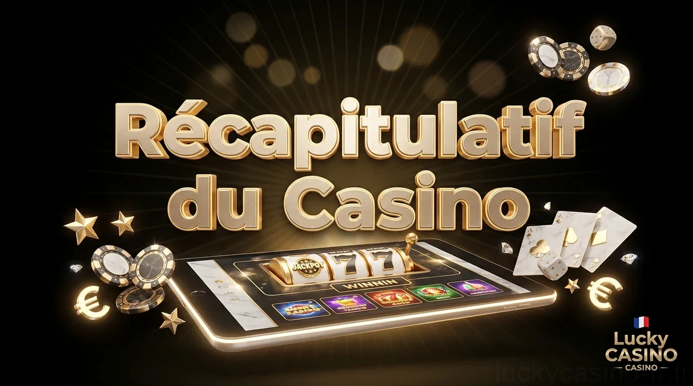 Récapitulatif du Casino
